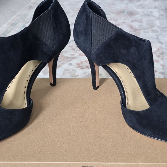 Coach Black Suede Heels - Picture 7 of 12